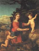 BUGIARDINI, Giuliano Madonna and Child with hte Young St.john t he Baptist oil